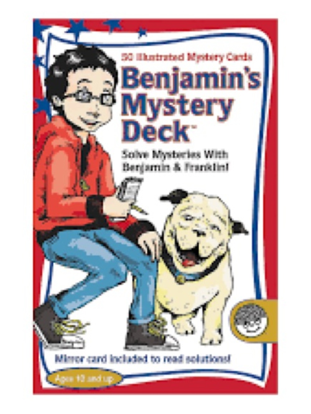 🕵️ Benjamin’s Mystery Deck | 50 Illustrated Mystery Cards | Complete with Mirror